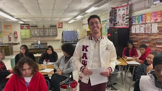 Teacher of the Week Mr Guzman at Terry Parker High School described as amazing genuine [upl. by Cioffred716]