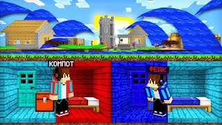 MINECRAFT KOMPOT VA SOHTA KOMPOT SUNAMIDAN BERKINISH UCHUN BUNKER QURUSHTIMI minecraft artifact [upl. by Coco]