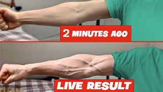 get Veiny Hands amp Forearms At home  Without equipment [upl. by Dominica]