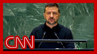 Hear what Zelensky said to world leaders in UN address [upl. by Navert]