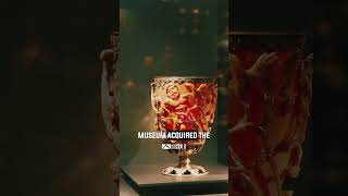 The Lycurgus Cup romanartifact ancienttechnology AncientMysteries ancientartifacts [upl. by Kcirted]