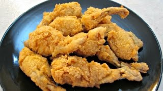 Fried Frog Legs  Extra Crispy Recipe  PoorMansGourmet [upl. by Eirallih]