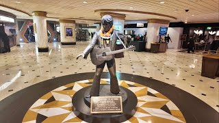 Inside ELVIS International Hotel In Las Vegas  Backstage Access Tour  His Dressing Room amp On Stage [upl. by Acirtal]