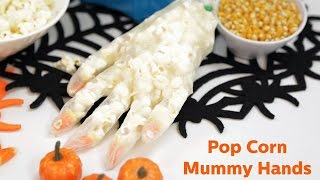 DIY Popcorn Mummy Hands [upl. by Alegnad]