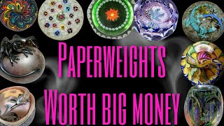 Paperweight Artists To Watch For To Collect Or Resell For BIG MONEY [upl. by Timmy]