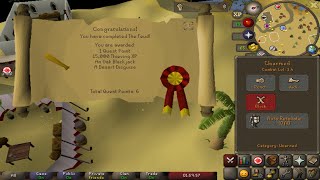 How to complete The Fued on a Level 310hp account OSRS [upl. by Adlemy343]