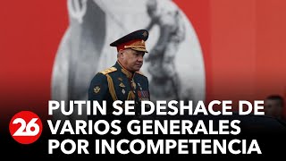 Putin se deshace de 6 generales [upl. by Ingamar893]