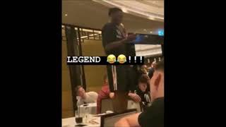 Scott McTominay Aaron WanBissaka and Daniel James sing Initiation Songs [upl. by Mcgray]