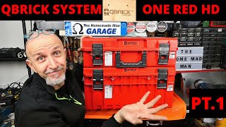 Qbrick System One 20 Red HD Pt1 Presentazione del sistema Cart Valigia 350 Valigia 200 [upl. by Barthold]