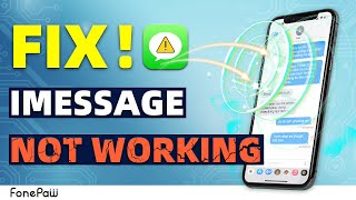 Why is iMessage Not Working  5 Ways to Fix iMessage Not WorkingiMessage Activation Error [upl. by Gosselin]