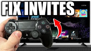 How to Fix Not Receiving Game Invites on PS4 Easy Guide [upl. by Waechter]