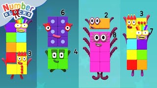 Awe Walk in Numberland 🌈  Maths for Kids 12345  Learn to Count  Numberblocks [upl. by Nahrut796]