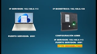 Configuración Biométrico MB10L Zkteco con Software Biotime 808 👨‍💻 [upl. by Retla]