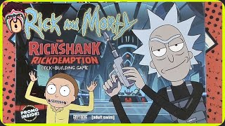 Rick amp Morty Deck Building Game The Rickshank Rickdemption ⚡Team Thunder⚡ [upl. by Gorrono]