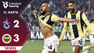 Vestel  Trabzonspor 23 Fenerbahçe  HighlightsÖzet  Trendyol Süper Lig  202425 [upl. by Eiahpets]