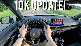 2024 Honda CRV SportL Hybrid  10K Mile POV Owner Review  Reliability Fuel Economy amp More [upl. by Ennyl]