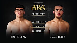 AKA 30 Bout 3 Timoteo Lopez vs Jamal Miller [upl. by Brause]