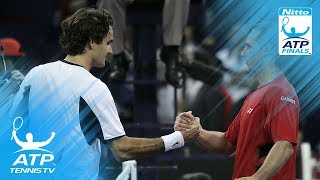 Federer v Nalbandian ATP Finals 2005 Final Highlights [upl. by Crin]