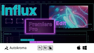 Influx Importer for Premiere and After Effects  no more transcoding before importing [upl. by Lenej]