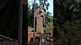 Statue of Father Xavier Thani Nayagam  Delft Island  Sri Lanka xavier delft srilanka [upl. by Teresa]