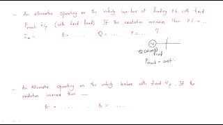 V amp inverted V curves  Alternators  Synchronous Machines  Lec34 [upl. by Naarah144]