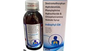 Indophyl DX Syrup Dextromethorphan Hydrobromide Phenylephrine Hydrochloride Chlorpheniramine Syrup [upl. by Kaleb837]