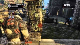 Gears of War 3  Modo Bestia Corpser Granadero Serapede y Boomer  Español Latino HD [upl. by Yzeerb]