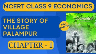 ECONOMICS Class 9 Chapter 1 The Story Of Village Palampur  UPSC [upl. by Sitelc]