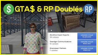 GTA5 ONLINE 🔥 GTA amp RP🔥 Doublés Dans Les Missions De Vente Marchandises Spéciales  Profite 💲💲💲 [upl. by Taam]