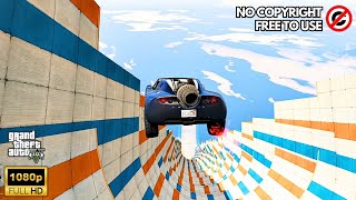 GTA 5 MEGA RAMP GAMEPLAY  NO COPYRIGHT GAMEPLAY  HD60FPS [upl. by Namdor]