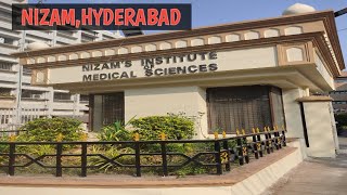 Nizams Institute of Medical Sciences hyderabad vlog2 [upl. by Ellehcirt]