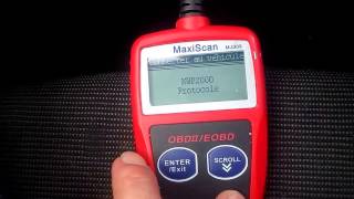 Lecteur obd2 maxiscan ms309 Test [upl. by Finstad]