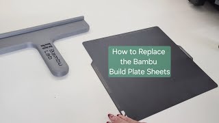 Time to Replace a Bambu Build Plate [upl. by Way381]