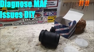 How to Diagnose a MAF Issue DIY  BMW E39 [upl. by Ayocat]