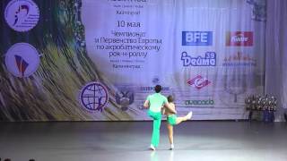 KLIMOV Ivan  TIKHONOVA Ekaterina Final  Acrobatic Rock n RollMain Class [upl. by Lamhaj]