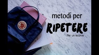 METODI per RIPETERE [upl. by Donia]