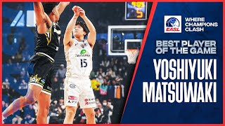 Player Of The Game Ryukyu Golden Kings Yoshiyuki Matsuwaki 17 pts vs New Taipei Kings Jan 24 2024 [upl. by Cash]