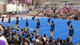 Moanalua High School Varsity Cheer Team OIA  November 2 2024 [upl. by Gawen]