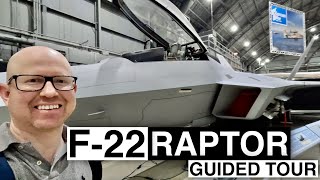 Lockheed F22 Raptor detailed tour [upl. by Sofie]