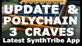 Polychaining explained amp how to polychain amp update Behringer Crave firmware with new Synthtribe app [upl. by Aslehc177]