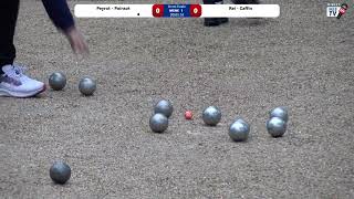 PPF TOUR 2023 Draguignan Demi Finale Femme Peyrot vs Rei [upl. by Eihs]