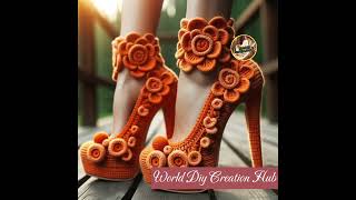 Unique Woolen WomenShoes Ideas Beautiful Slippers amp Shoes Design for Every Occasion 👠 FashionDIY [upl. by Lymn]