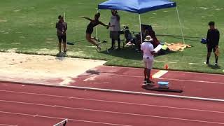 12YearOld World Record Long Jump [upl. by Nadeen]