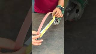 Metal DIY and Crafts Belt Sanding Jig [upl. by Aztiram]