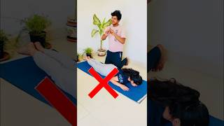 How to do shalabhasana  yoga pose  कैसे करें शलभासना  yoga [upl. by Eatnom254]