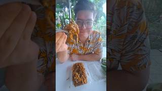 Eating Malaysian PASTA Mi Goreng amp Kuey Teow Goreng foodie yummy malaysia delicious [upl. by Lauren]