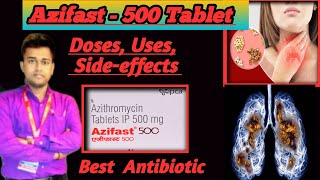 azifast 500mg tablet uses  price  composition  dose  side effects  review  in hindi [upl. by Iru]