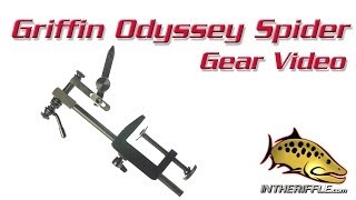 Griffin Odyssey Spider  Great Entry Level Rotary Fly Tying Vise For The Money [upl. by Redford]