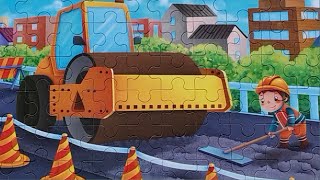 Road roller puzzle jigsawpuzzle puzzlegame [upl. by Grefer427]