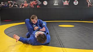 Armbar from Closed Guard  Johns Gym Georgetown [upl. by Iggem929]